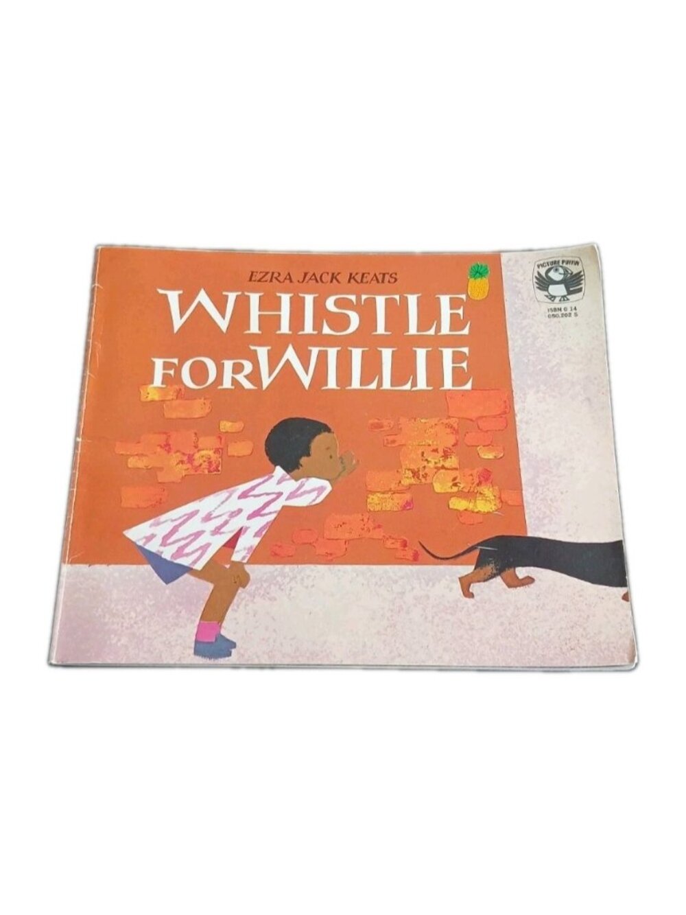 Whistle For Willie by Ezra Jack Keats Vintage Paperback Picture Book Caldecott